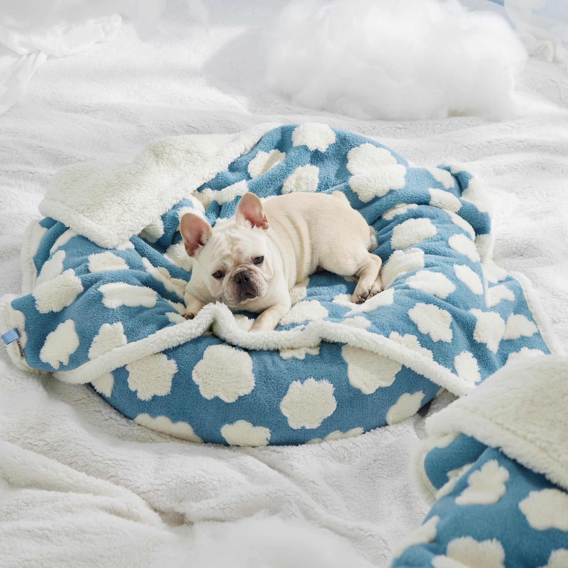 Couverture Impermeable pour Chiens en Coton Épais