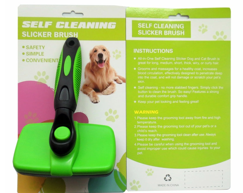 Brosse Auto-Cleaning pour Animaux