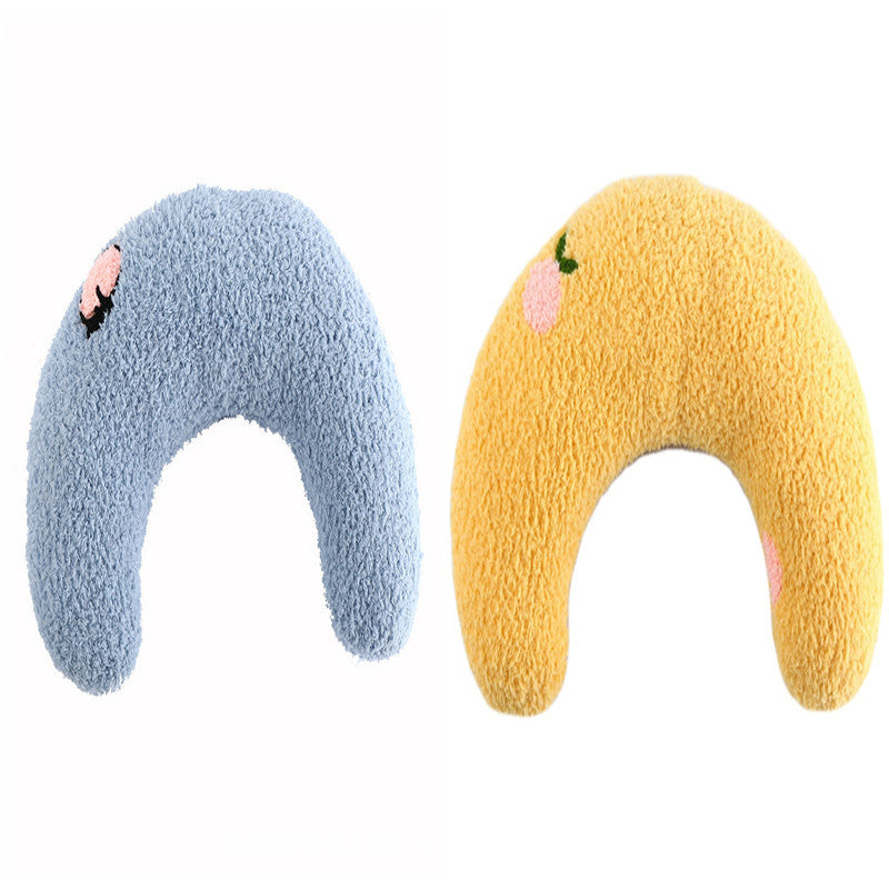 Coussin U-Shaped pour Chats et Chiens - Confort et Protection