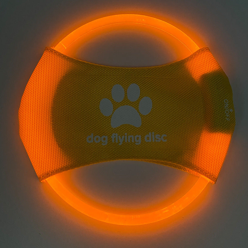 Disque Volant LED Lumineux pour Chien