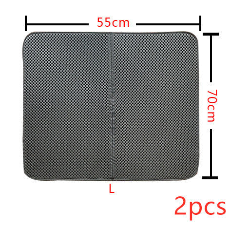 Tapis Litter Double Couche pour Chats - Mat Trapping