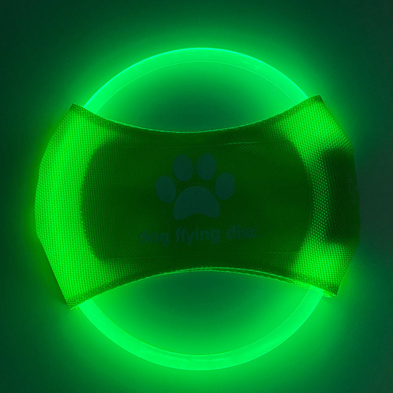 Disque Volant LED Lumineux pour Chien