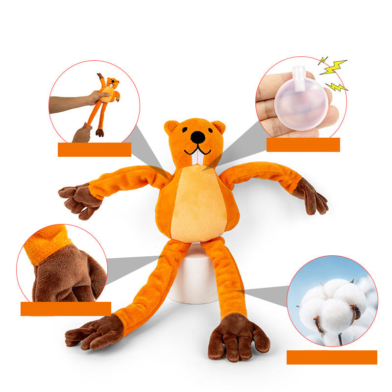 Jouet en Peluche pour Chien - Entraînement Interactif