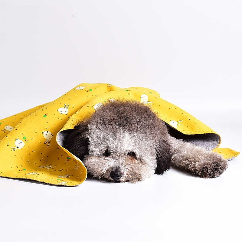 Couverture en Coton Doublée pour Animaux
