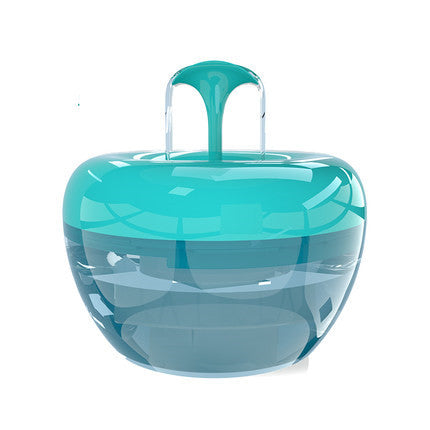 Distributeur d'eau purificateur automatique pour animaux, design élégant en plastique, 1,5L.