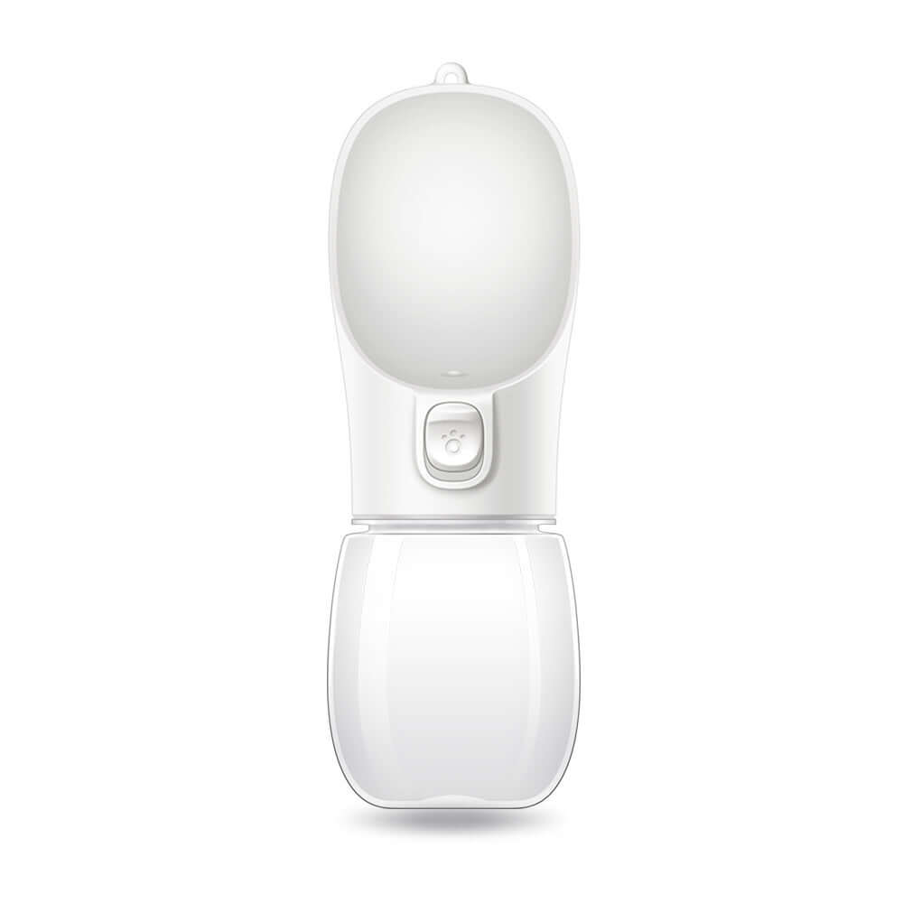 Gobelet portable pour animaux de compagnie, léger, en plastique, idéal pour l'hydratation lors des déplacements.