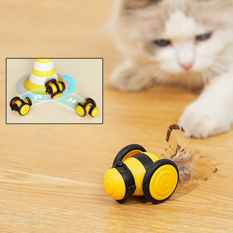 Jouet Électrique pour Chat - Abeille Interactive