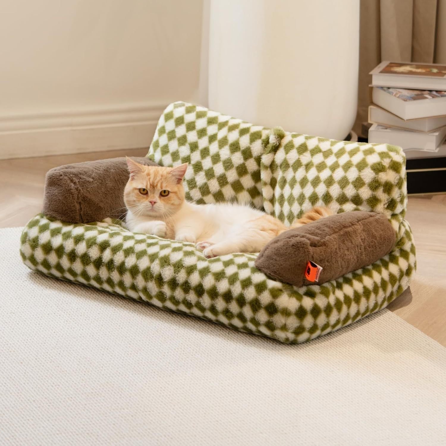 Canapé Doux pour Chats - Lit Lavable pour Animaux