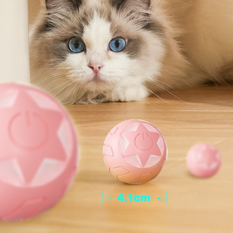 Jouet à Roulettes pour Chat XINGX - Résistant aux Morsures