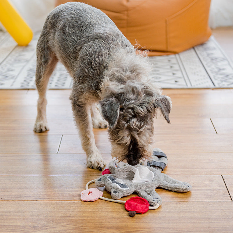 Jouet en Peluche Teddy Bear Auto-Atténuant pour Chiens