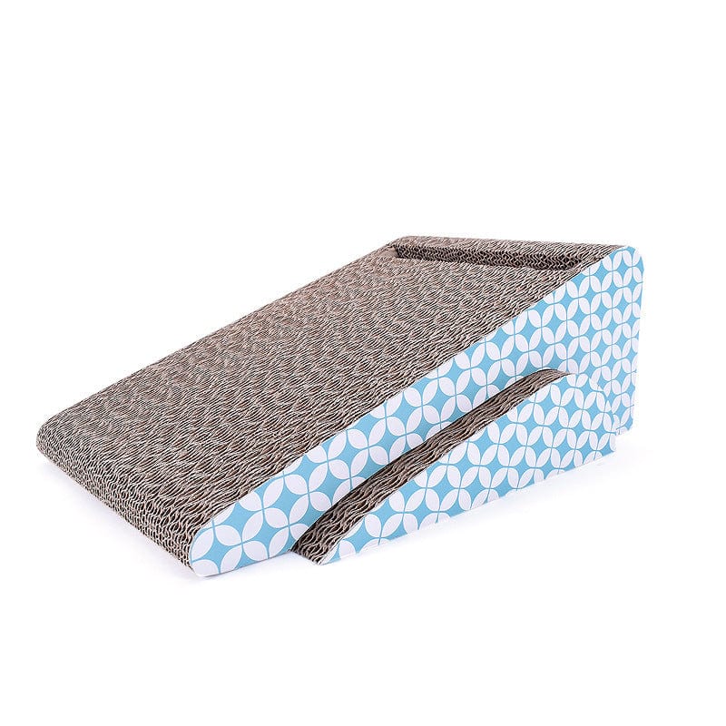 Planche à gratter en carton pour chats, écologique et durable, idéale pour le bien-être félin.