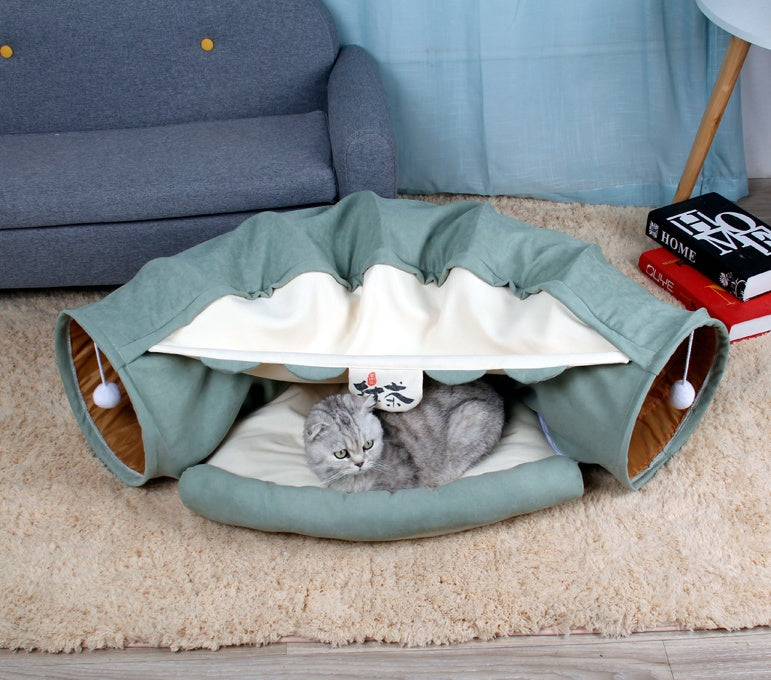 Tunnel de Jeu Interactif pour Chats