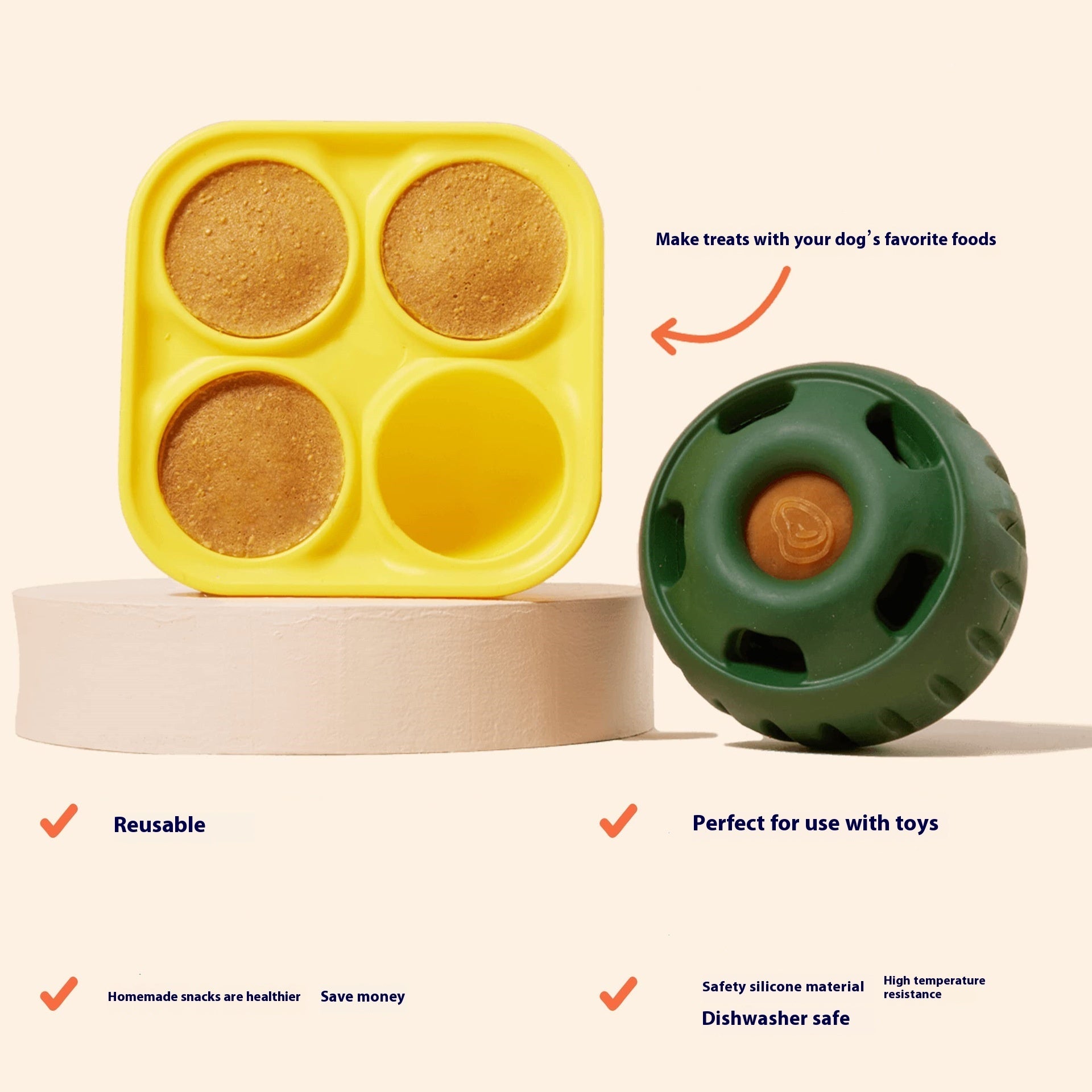 Jouet en Silicone pour Chien - Bol Anti-Avalement