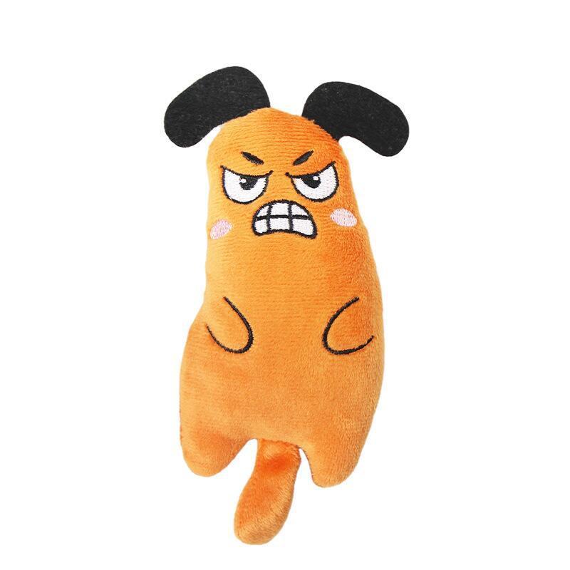 Jouet en Peluche Brodé pour Chat - Mint