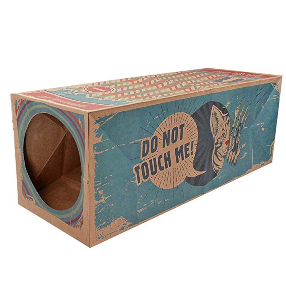 Tunnel pour Chats en Papier Kraft Peekaboo