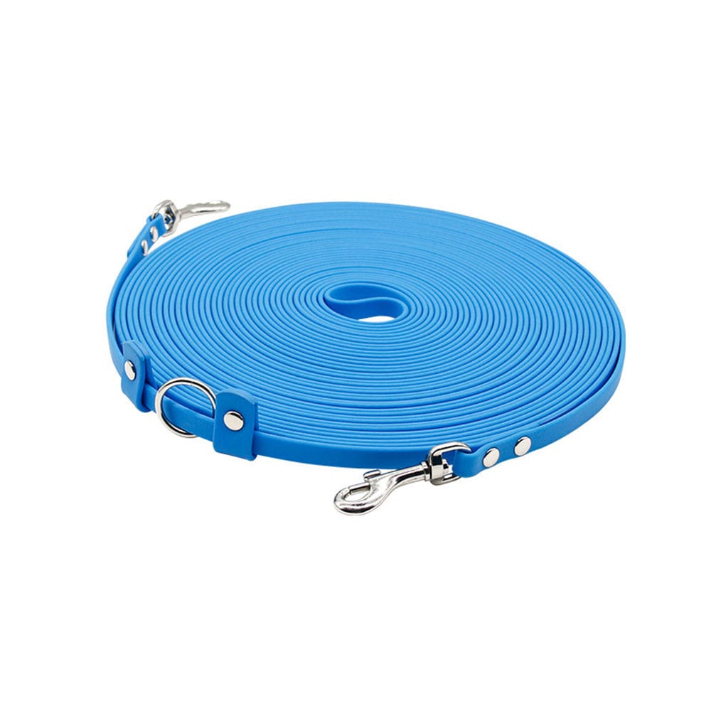 Laisse de traction double end étanche et résistante pour chiens, idéale pour toutes les promenades.