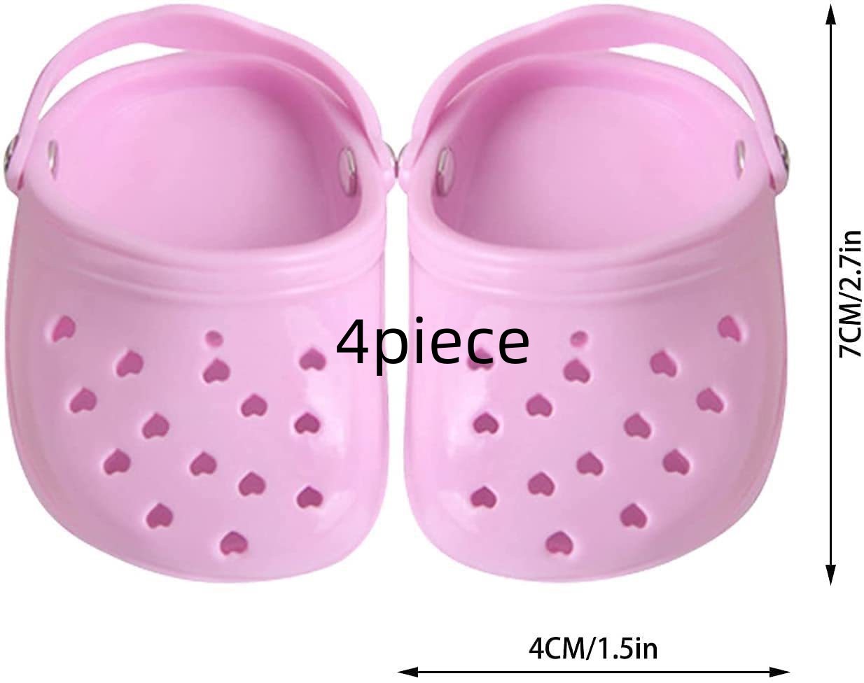 Chaussures pour chien en silicone rose avec coeurs, durables, résistantes à l'usure, protection pour pattes d'animaux.