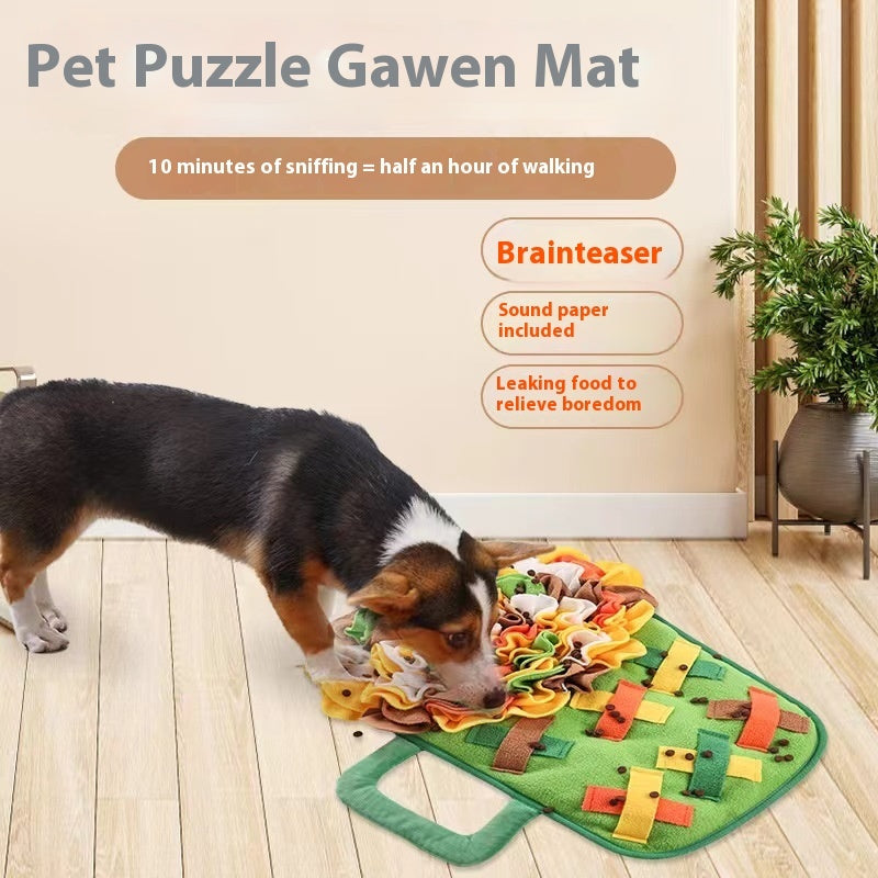 Tapis de Reniflement pour Chiens - Jouet de Formation