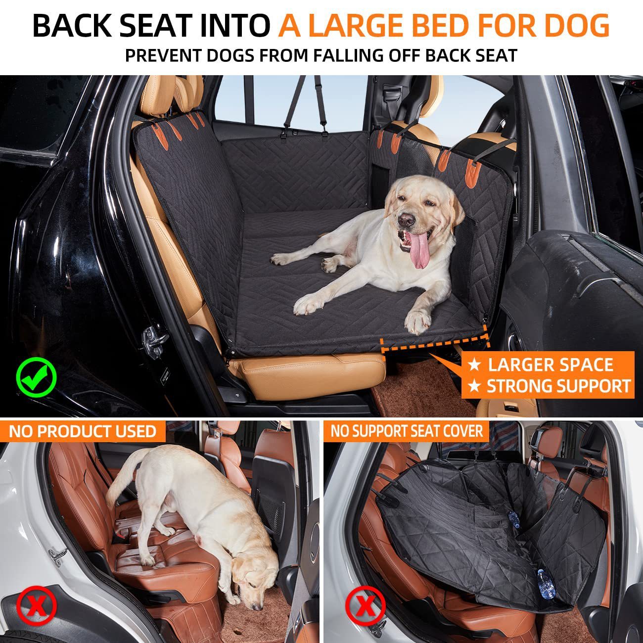 Hamac de Voyage pour Chiens - Tapis de Voiture Résistant