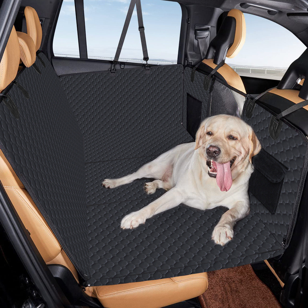 Hamac de Voyage pour Chiens - Tapis de Voiture Résistant