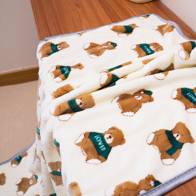 Couverture Chaleureuse pour Animaux - Tapis de Sommeil Doux