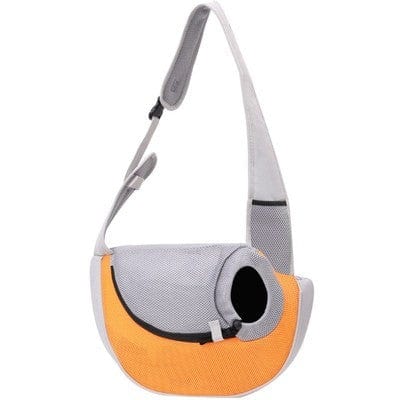 Sac à bandoulière ultra-léger et respirant pour chiots, en toile Oxford et maille, parfait pour le transport.