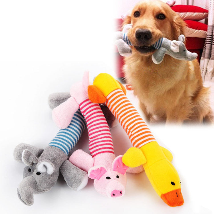 Jouet en Peluche Éléphant à Quatre Pattes