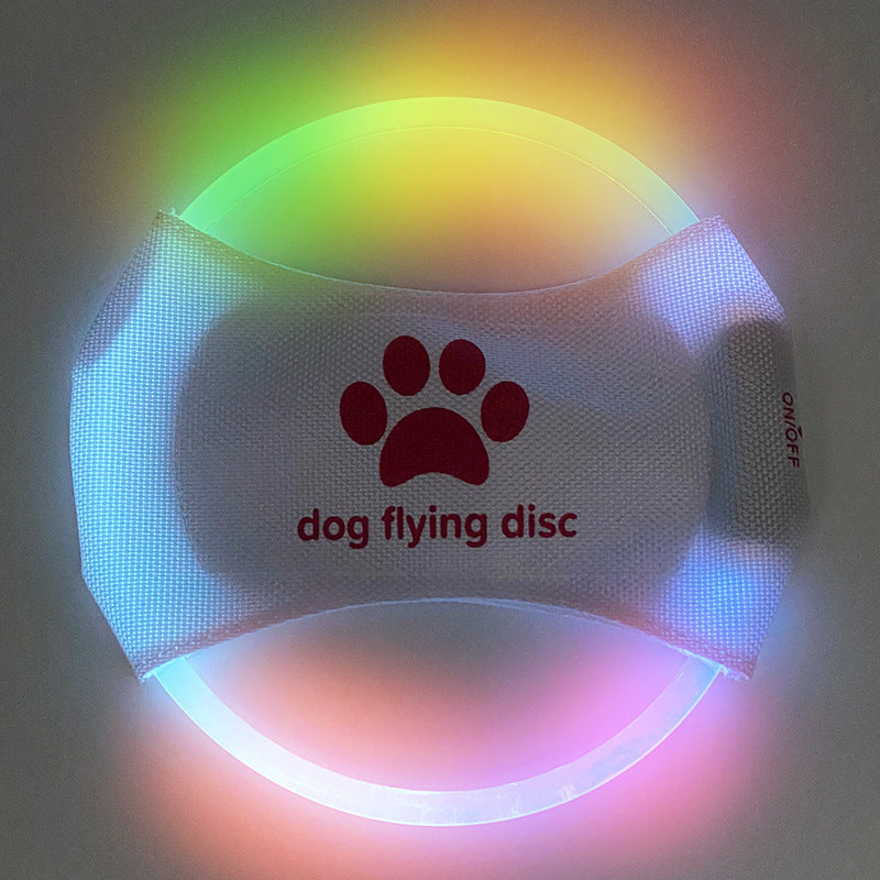 Disque Volant LED Lumineux pour Chien