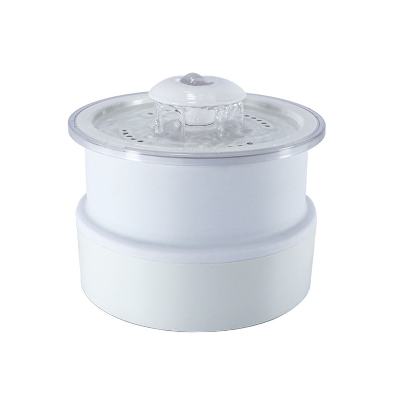 Fontaine à boire pour animaux pliable et lumineuse, distributeur d'eau intelligent en ABS et PC.