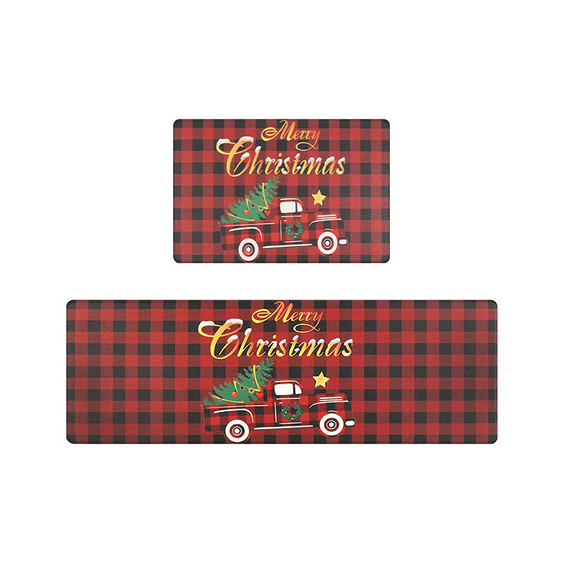 Tapis de Porte Décoratif de Noël