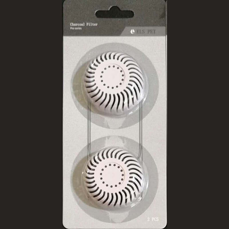 Ensemble de filtres à charbon pour animaux de compagnie, idéal pour purifier l'eau et maintenir une hygiène optimale.