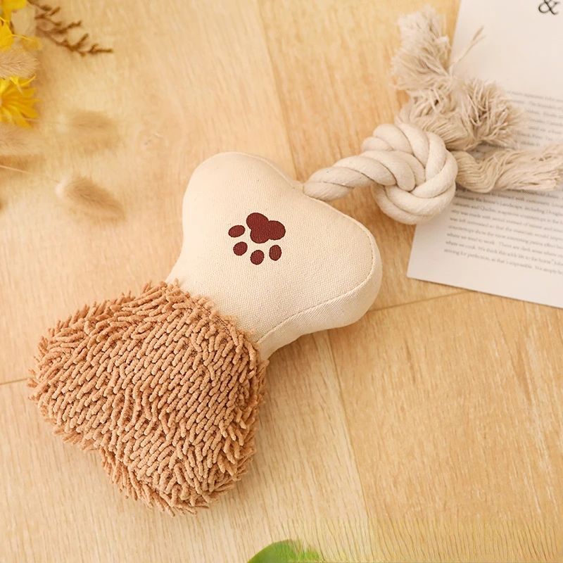 Jouet en Corde en Coton pour Chien - Nettoyeur de Dents