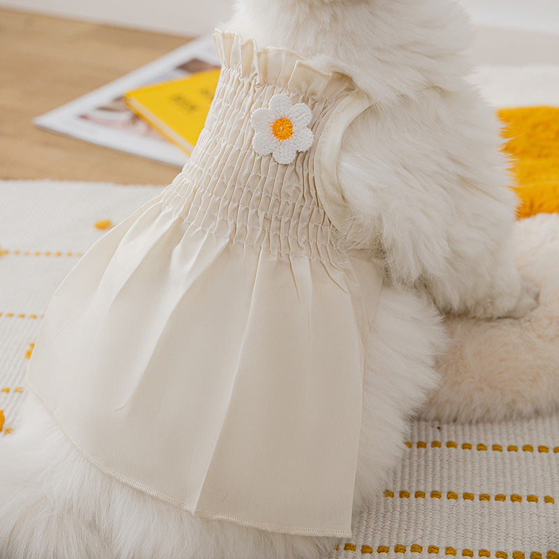 Robe pour Chien Tournesol - Vêtements pour Animaux