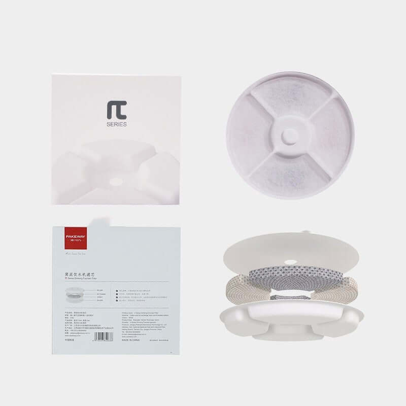 Distributeur d'eau pour animaux en ABS, design pratique avec un bol à fond texturé pour hydratation optimale.