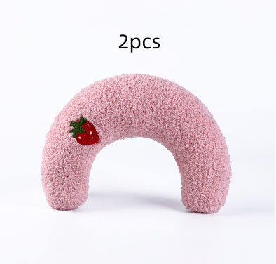 Coussin U en Forme de Jouet pour Chat - Confort Optimal