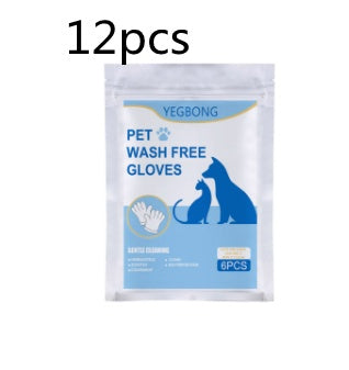 Gants Jetables pour Animaux de Compagnie - 6 Pièces