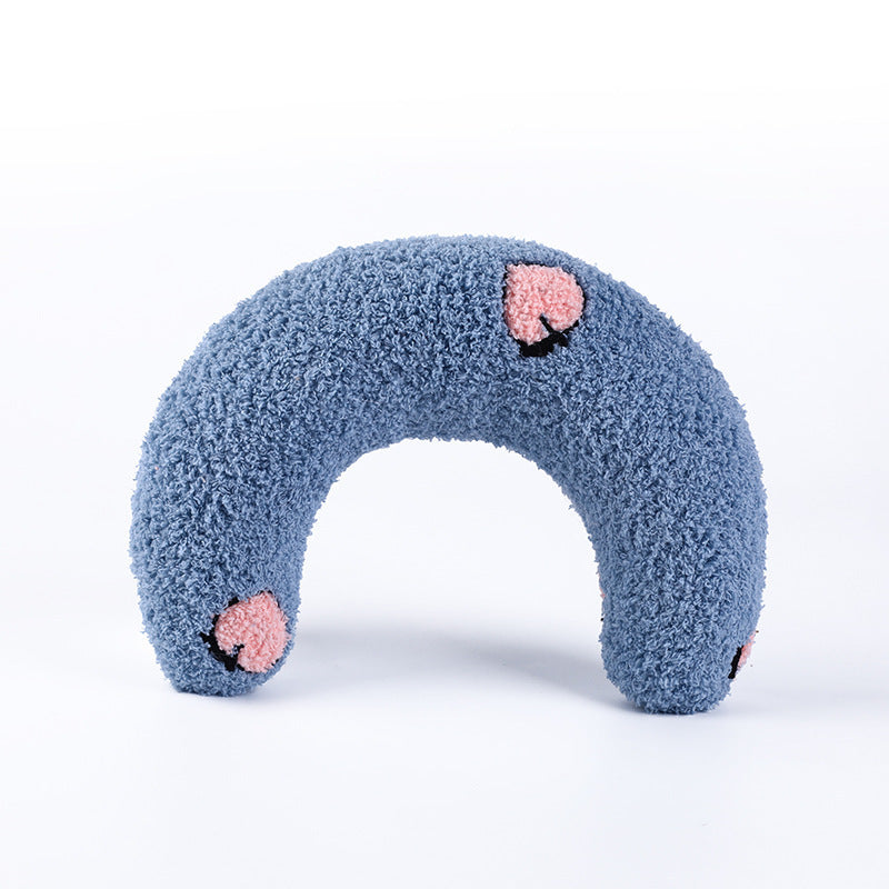 Coussin U en Forme de Jouet pour Chat - Confort Optimal