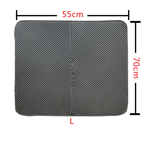 Tapis Litter Double Couche pour Chats - Mat Trapping