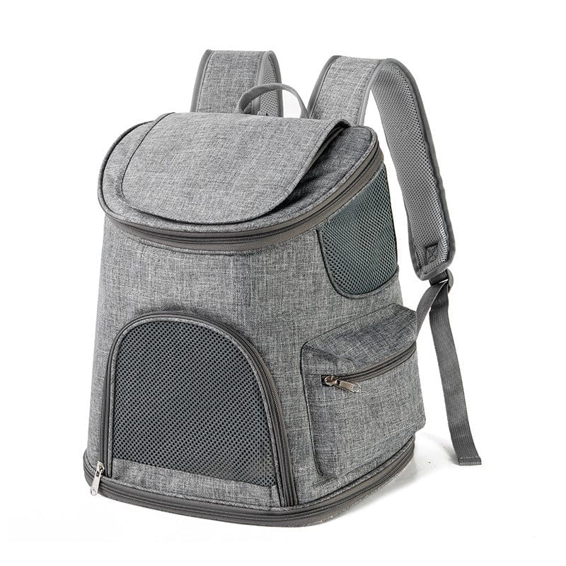 Sac à dos pour chien Oxford résistant et portable, conçu pour le confort et la sécurité des animaux lors des déplacements.