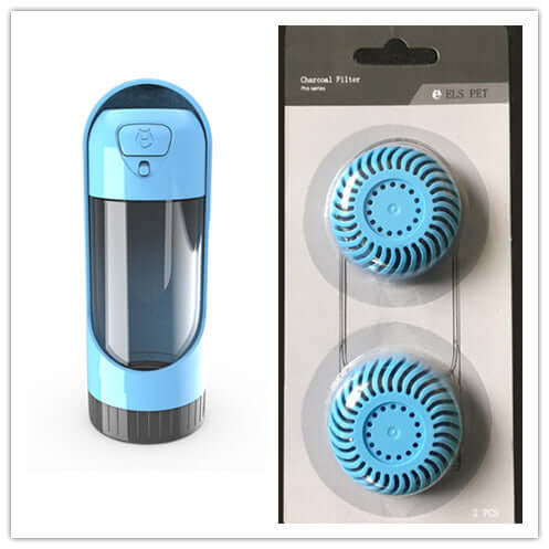 Distributeur d'eau automatique pour animaux avec filtres à charbon, design pratique et durable pour animaux de compagnie.