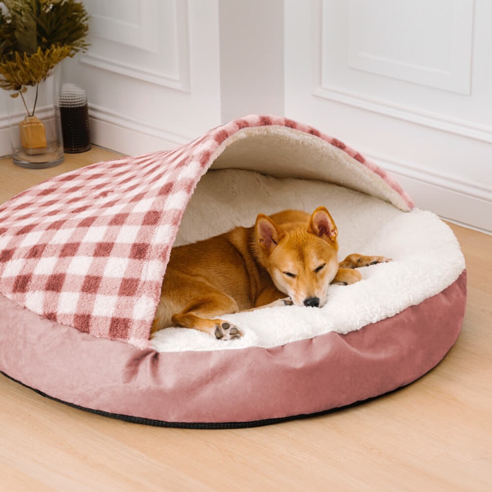 Lit Douillet pour Chien et Chat en Peluche