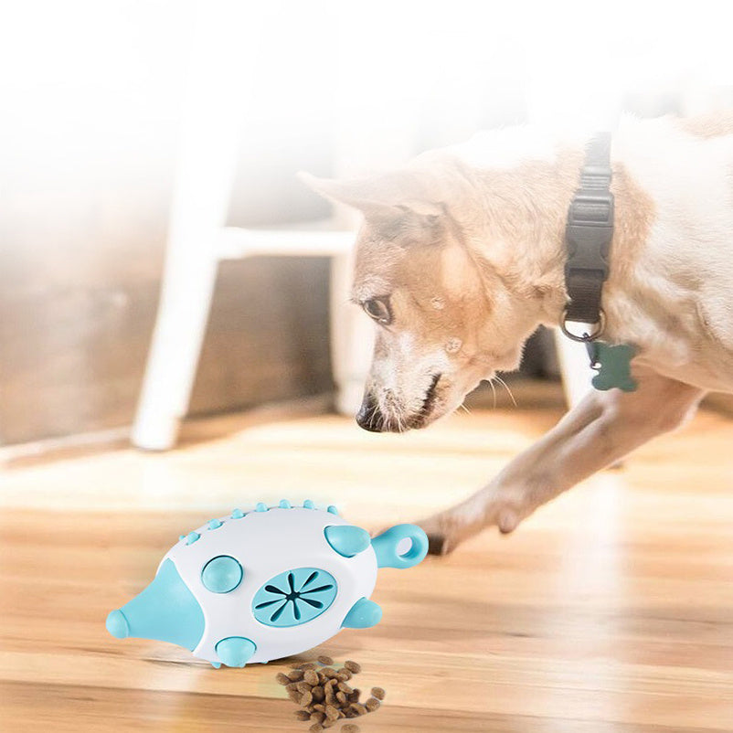 Boule à Fente pour Chien en Caoutchouc Durable