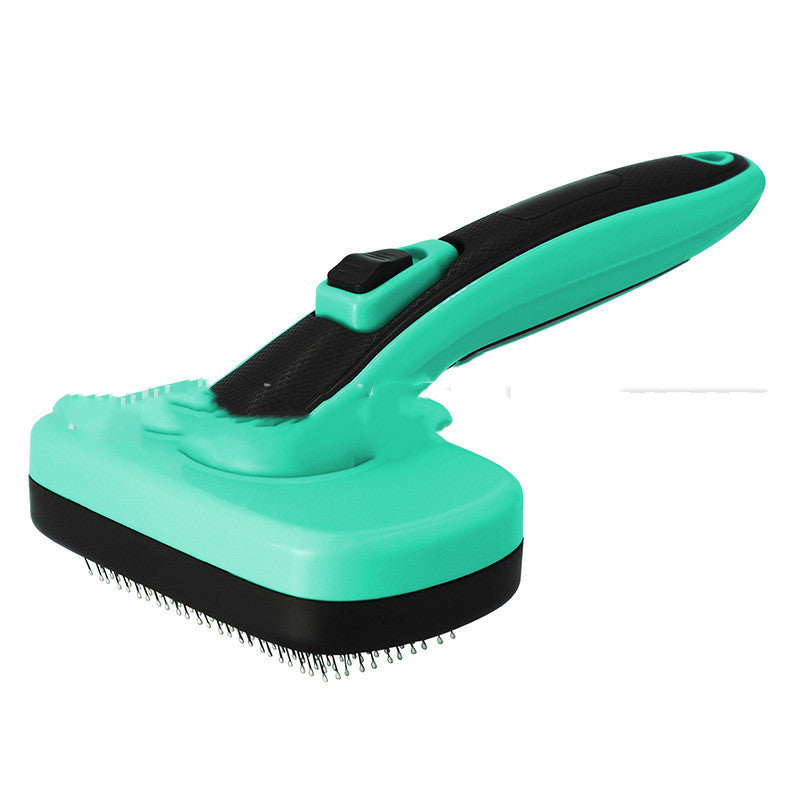 Brosse de Toilettage Personnalisée pour Animaux avec Rétraction