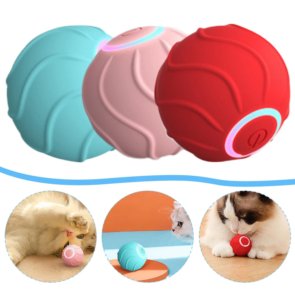 Balle Interactive Automatique pour Chats