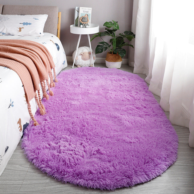 Tapis en Soie Tie-Dye pour Salon et Chambre