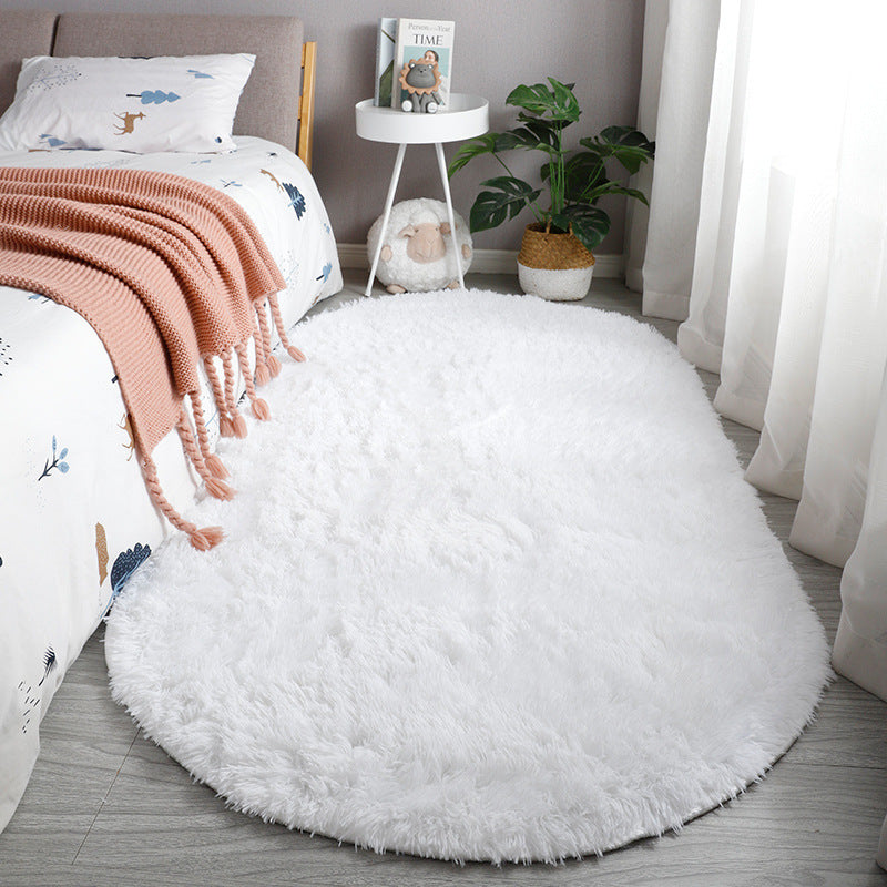 Tapis en Soie Tie-Dye pour Salon et Chambre