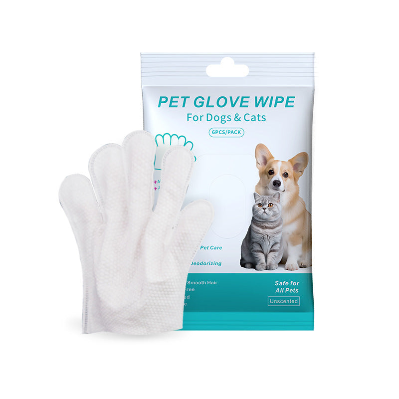 Gants Jetables pour Animaux - Nettoyage Facile pour Chats et Chiens