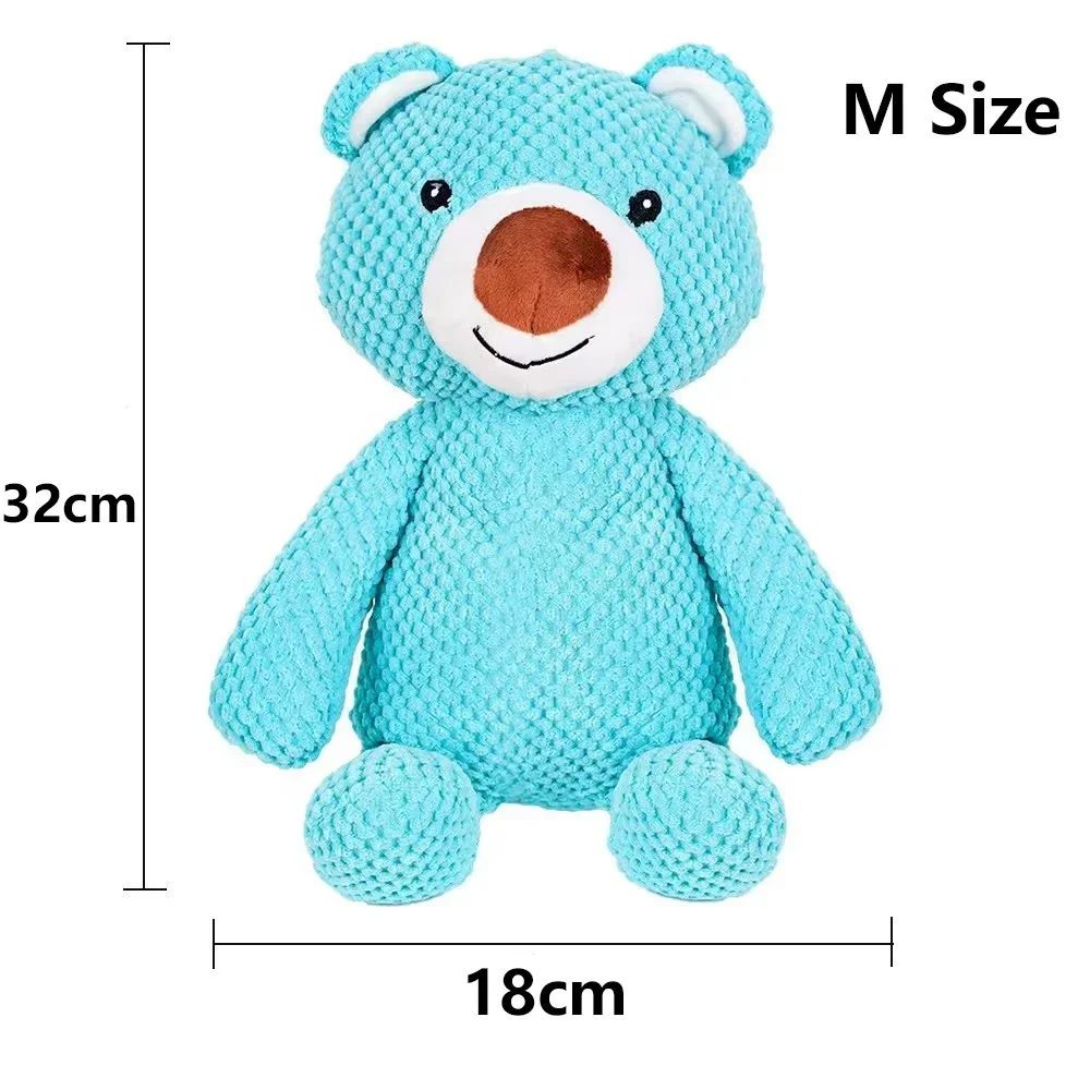 Jouet Squeaky en Peluche pour Chiens - Ours en Peluche