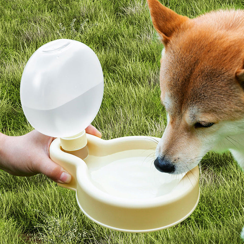 Bouteille d'eau portable 500ml pour chiens et chats