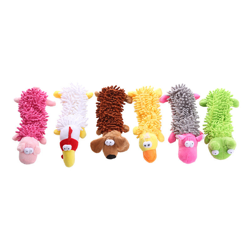 Jouet en Peluche Microfibre Molaire pour Chien